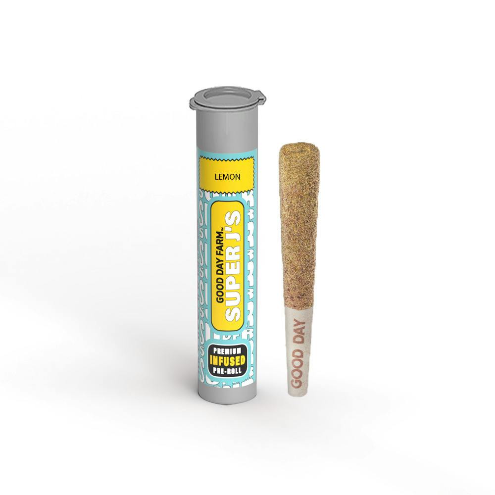 Egg Roll | Super J's | Lemon Infused Pre-Roll 1g (1ct)