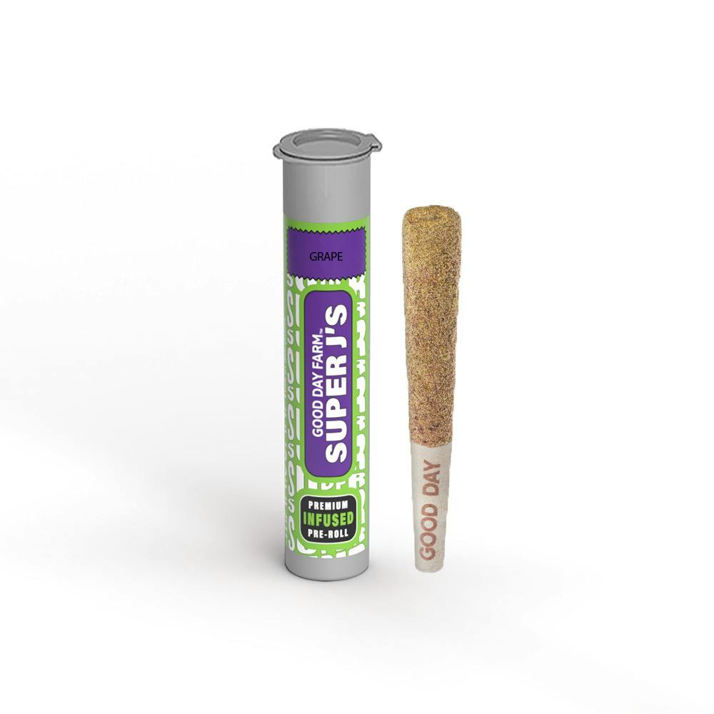 Hooch | Super J's | Grape Infused Pre-Roll 1g (1ct)