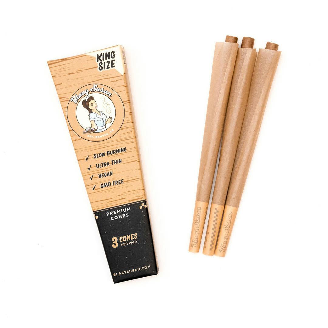 Unbleached Cones King Size (3ct)