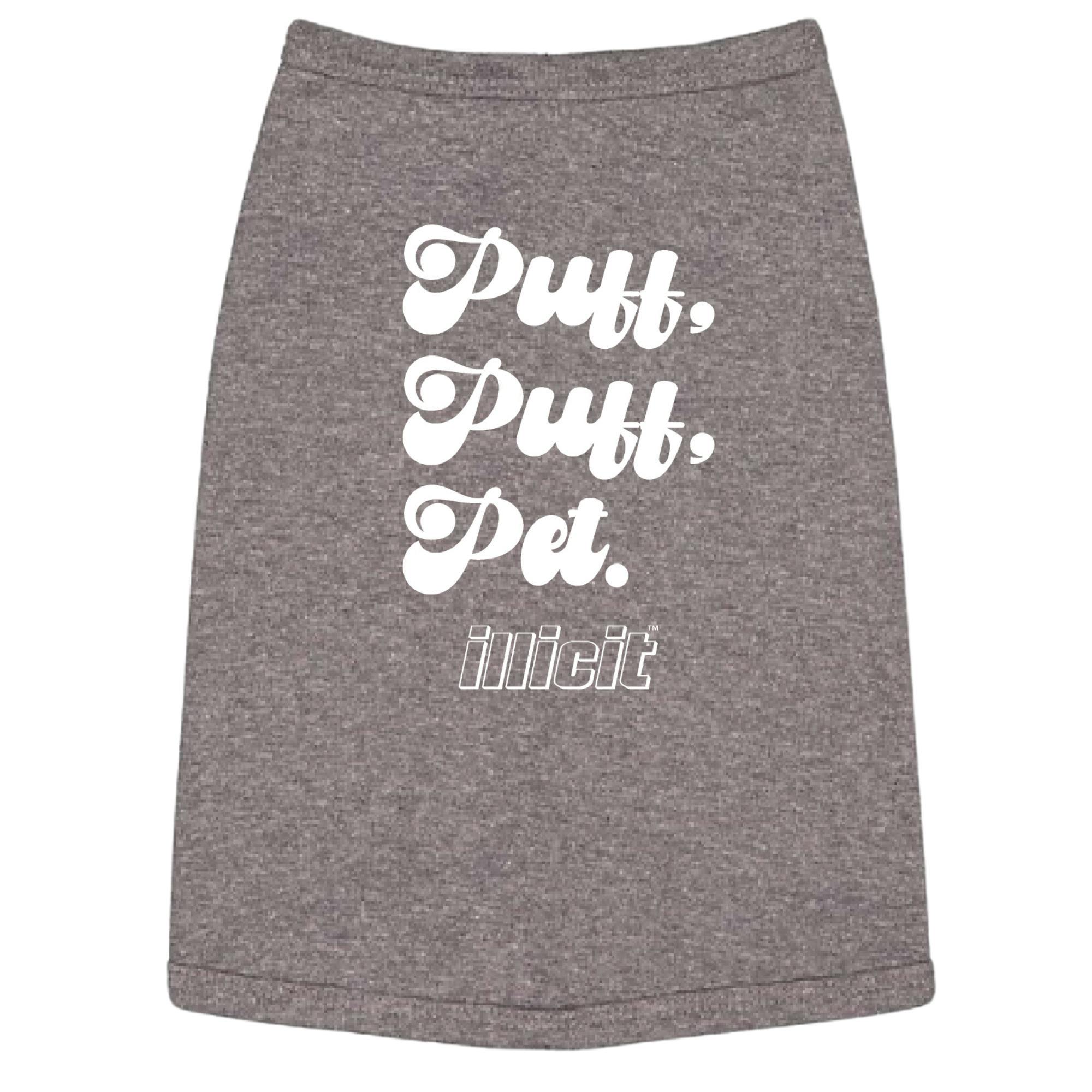 Puff Puff Pet | Pet-Shirt | Grey