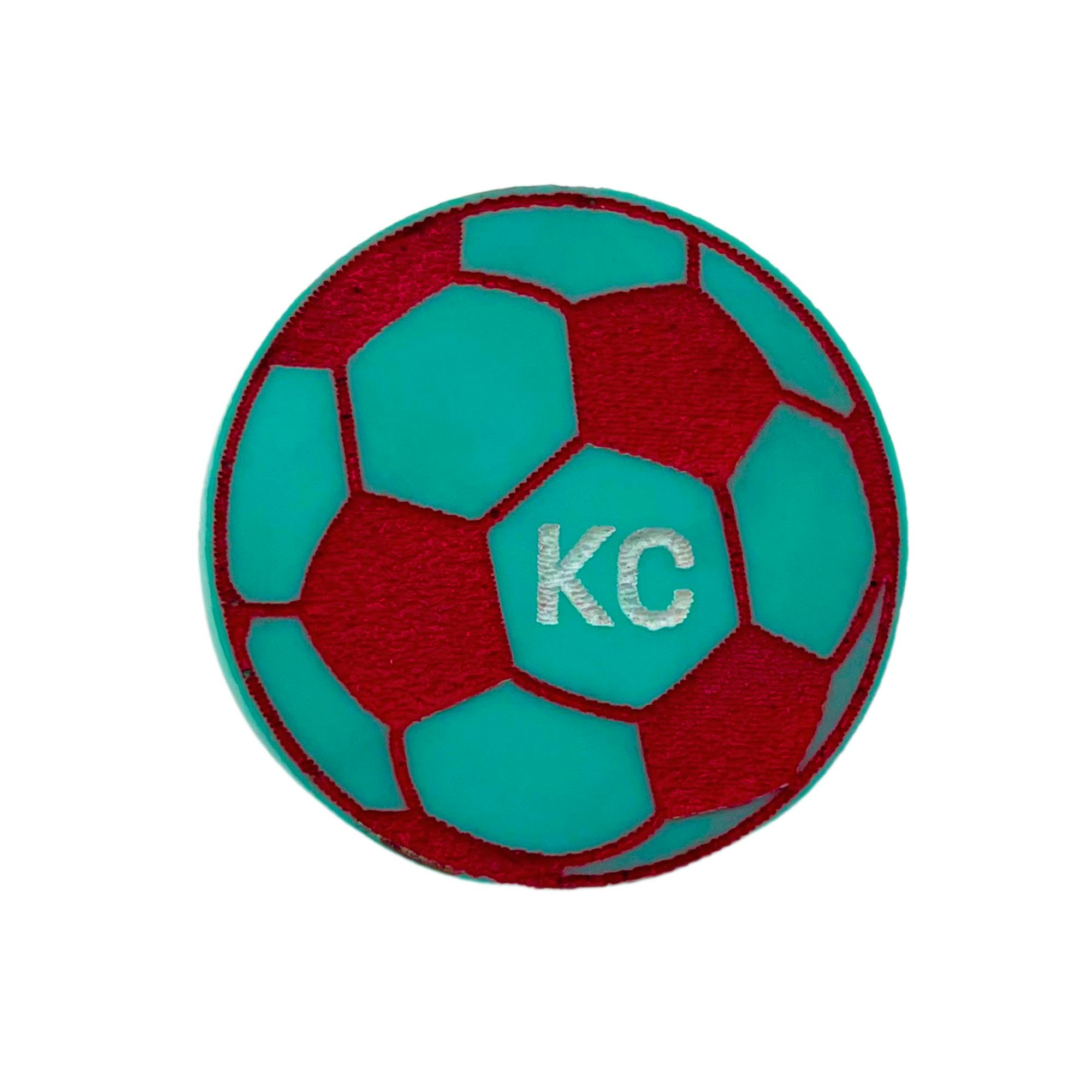 KC Soccer Pin
