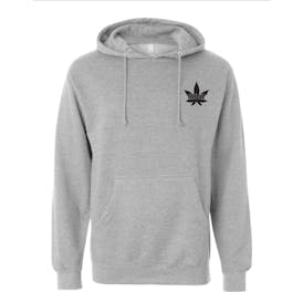 Illicit Leaf Logo Hoodie | Black