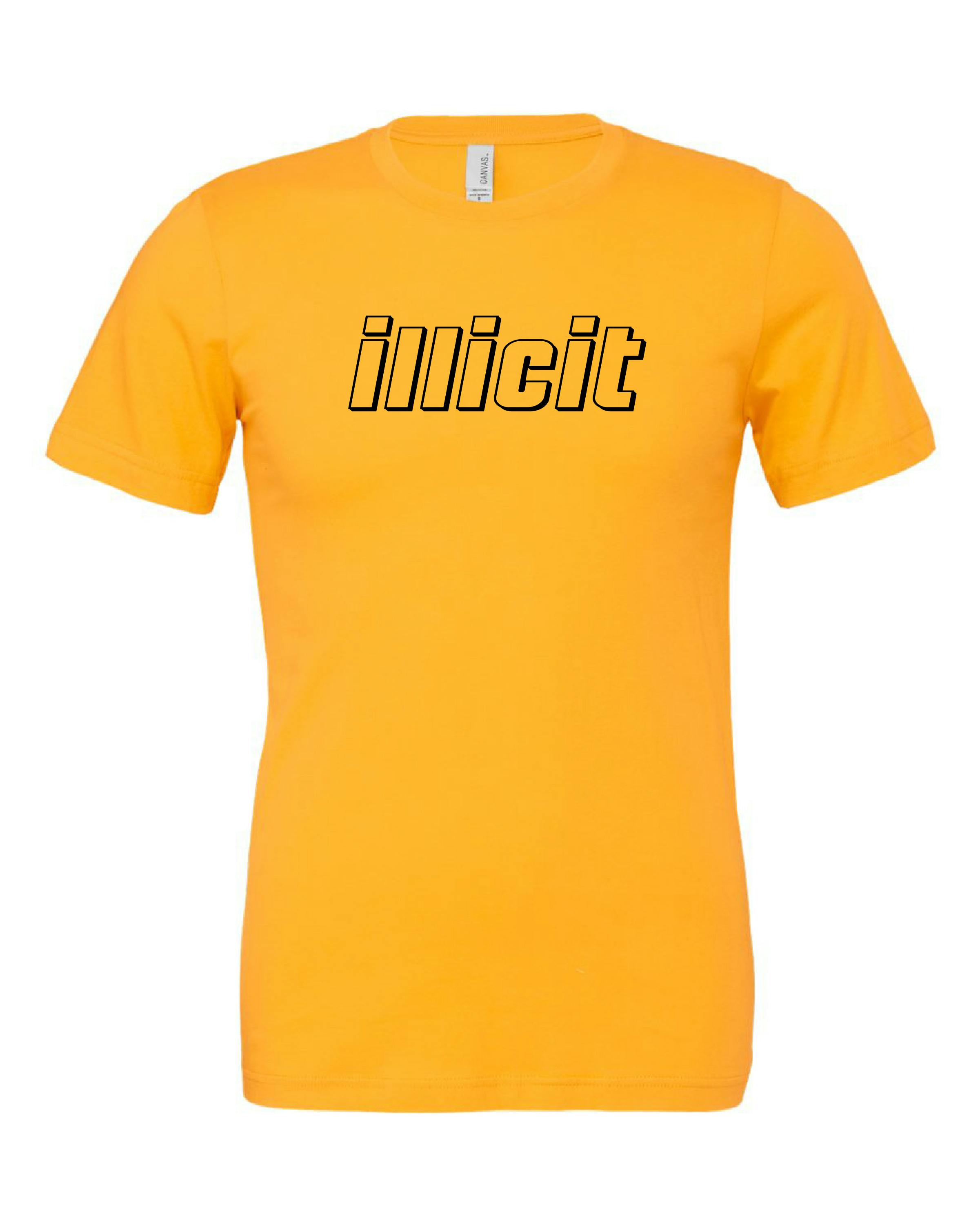 Illicit T-Shirt | Gold