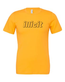 Illicit T-Shirt | Gold
