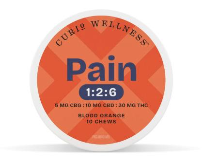 Blood Orange Chews | 1:2:6 CBG:CBD:THC