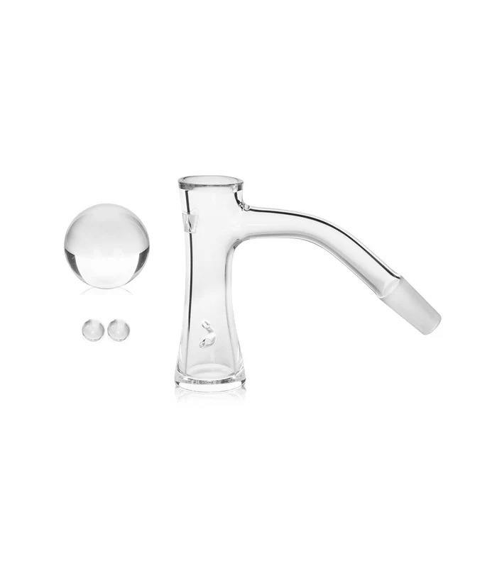 10mm 45° Quartz Hourglass Banger Set