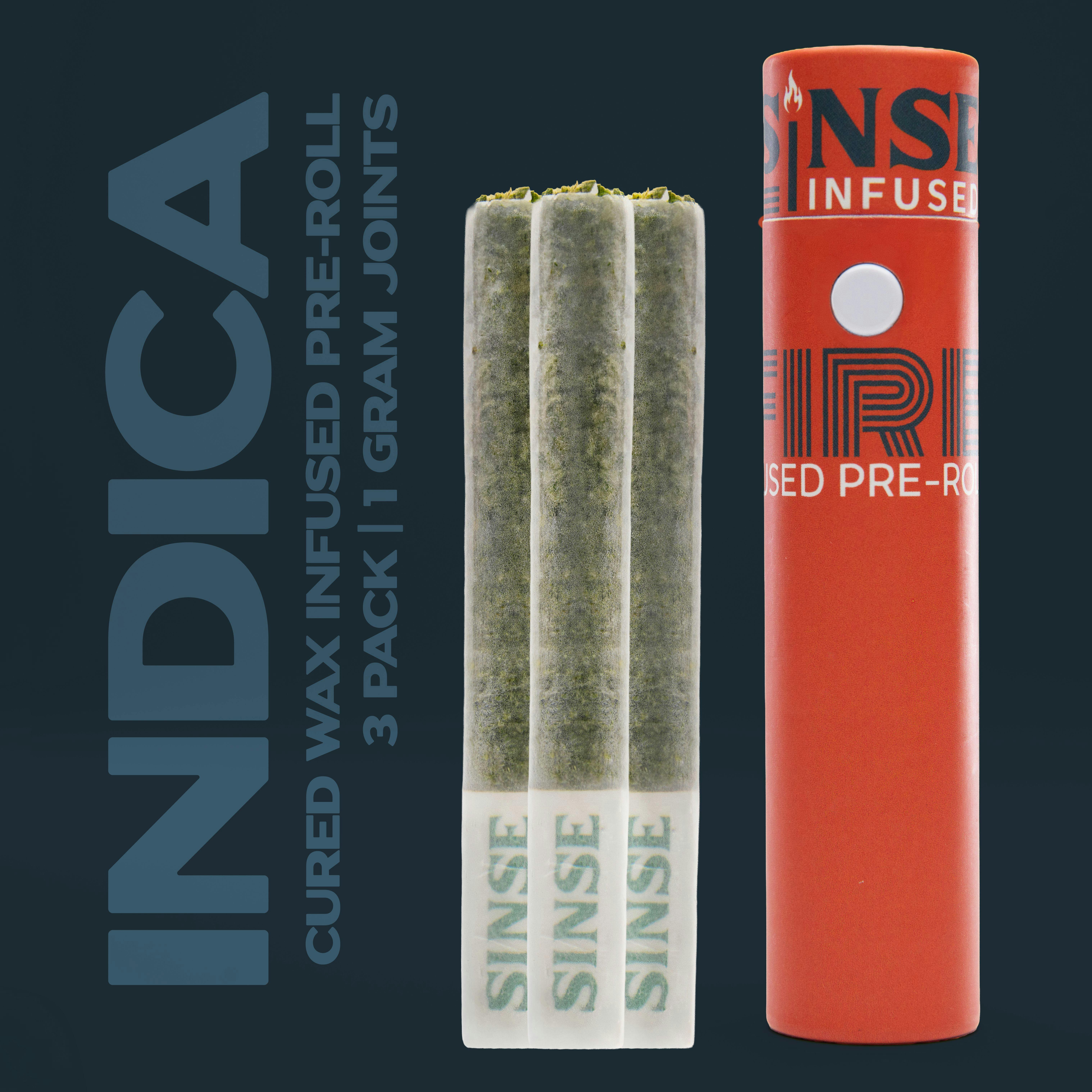 Permanent Marker x Blueberry Muffin | Fire Infused Wax Pre-Roll 1g (3ct)