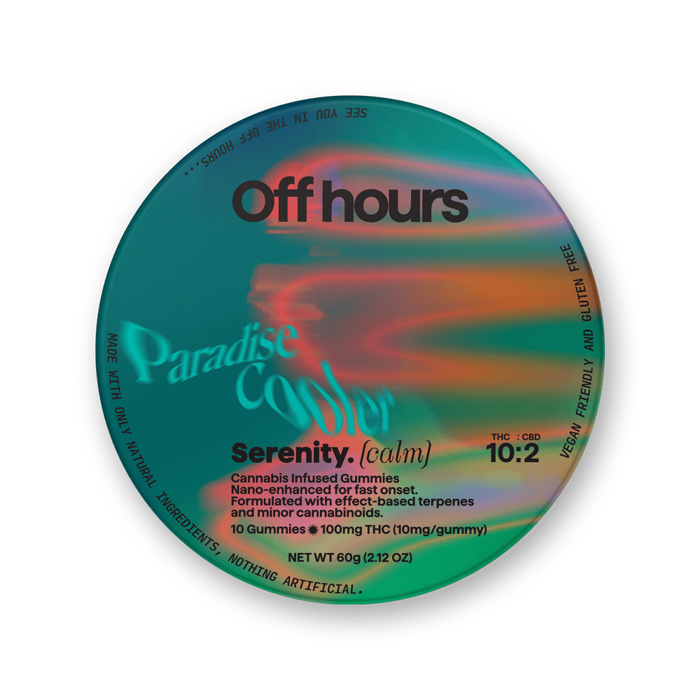 Off hours Serenity Paradise Cooler Gummies 10pk
