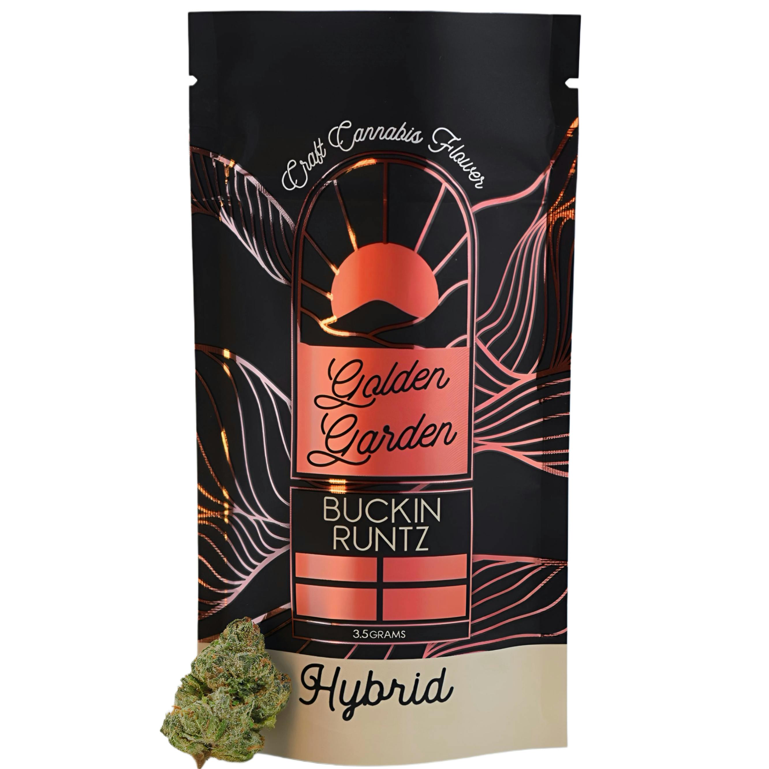 Golden Garden Buckin Runtz Flower 3.5g