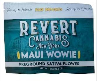 Revert Kief Infused Ground Flower - 14g - Maui Wowie