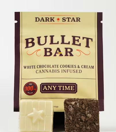 Bullet Bar Anytime White Chocolate Cookies & Cream 100mg