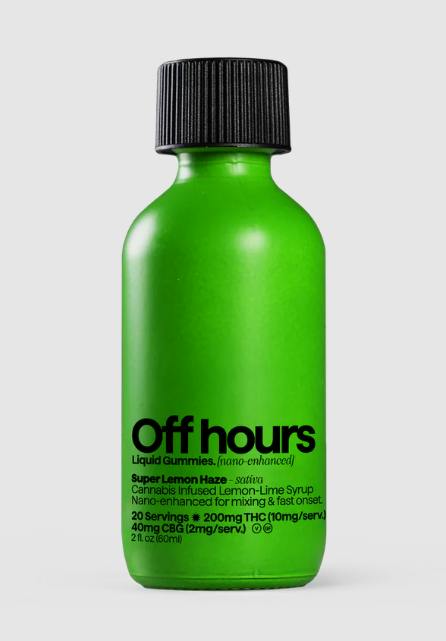 Off Hours Super Lemon Haze - Liquid Gummies 200mg