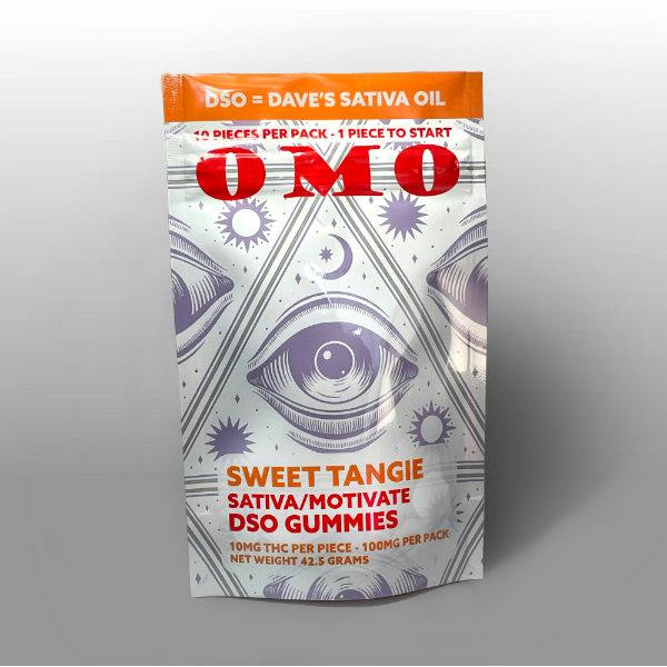 OMO DSO Gummies 10pk - Sweet Tangie Sativa
