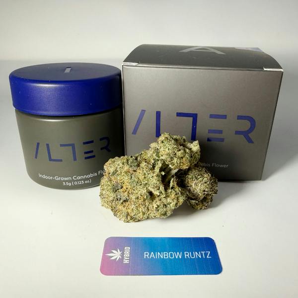 Alter Rainbow Runtz 3.5g Flower Jar