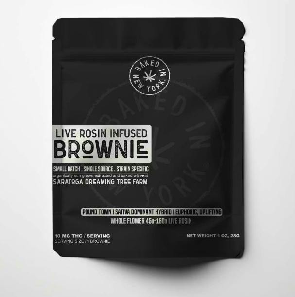 Dreaming Tree Farm-Live Rosin Brownie 10mg