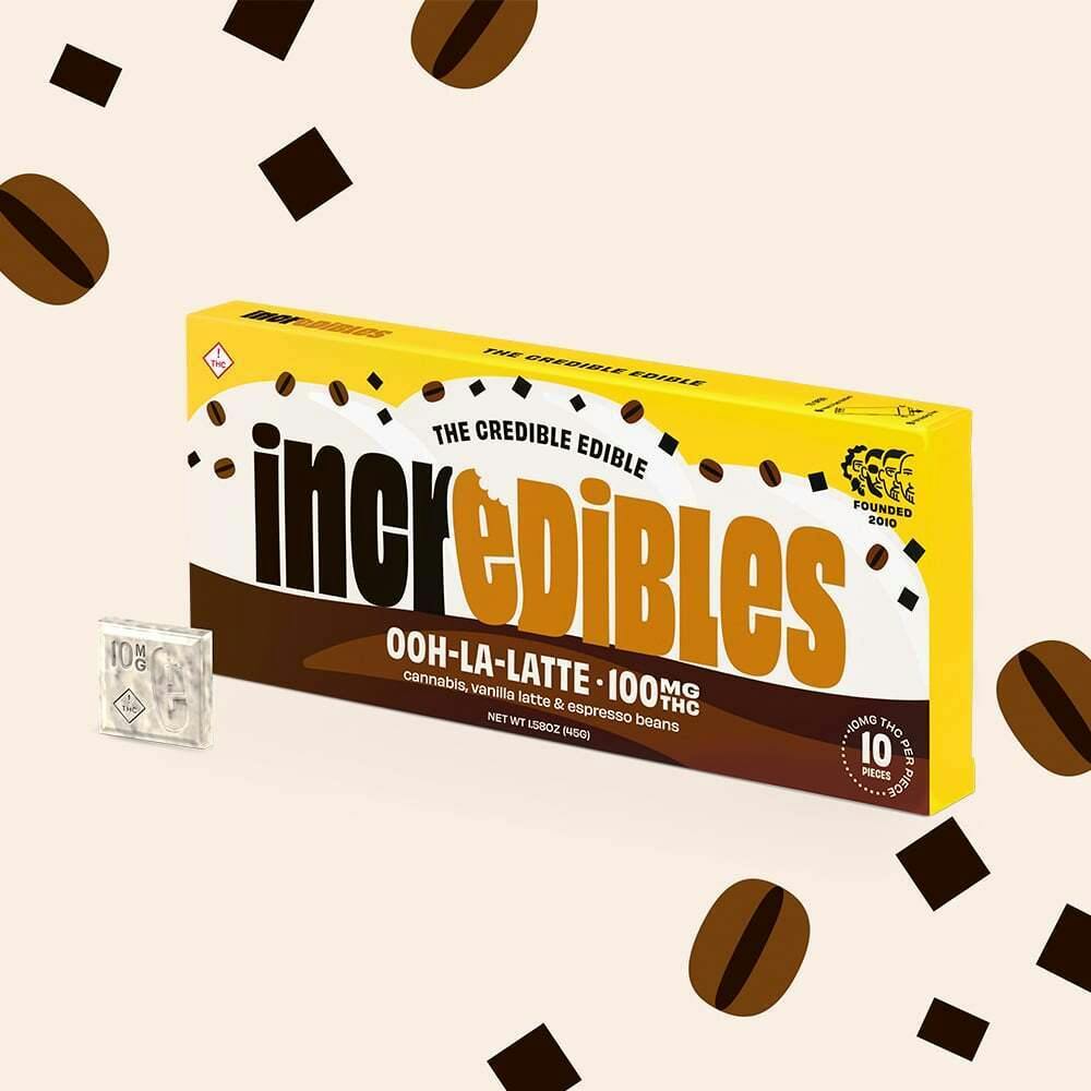 Ooh-La-Latte Bar [10pk] (100mg) | incredibles - Chocolate