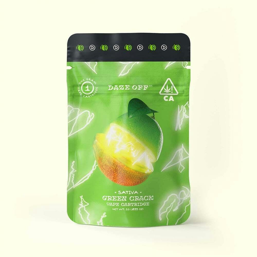 Green Crack | Daze Off - Vape Cartridge