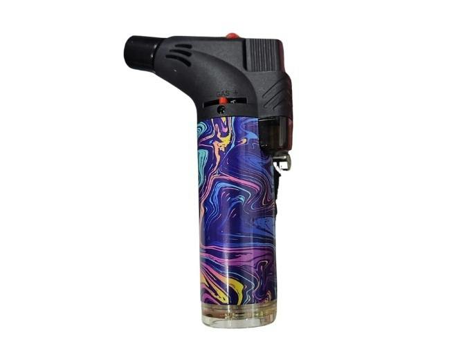 Newport Zero - Micro Torch Lighter - Wavy Colors