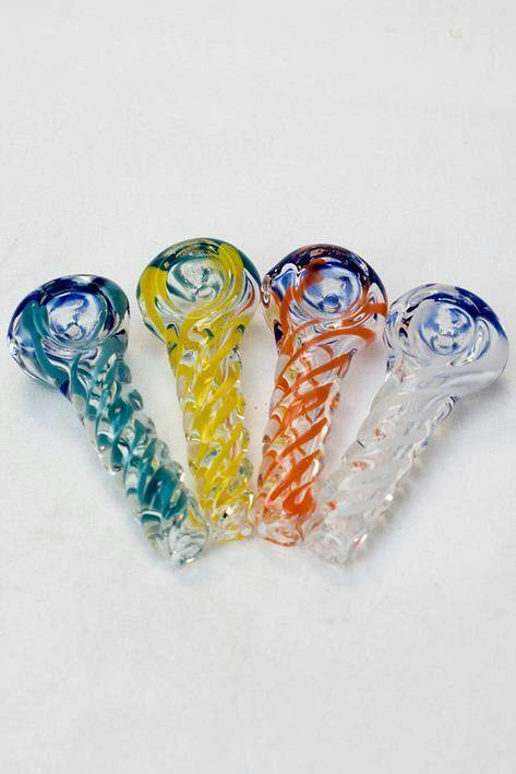 3" soft glass hand pipe