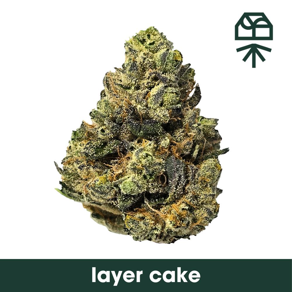 Grassroots Layer Cake Whole Flower 3.5g
