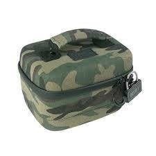 Camo Safe Case Carbon Series w/Smellsafe & Lockable Technology Small 2.3L