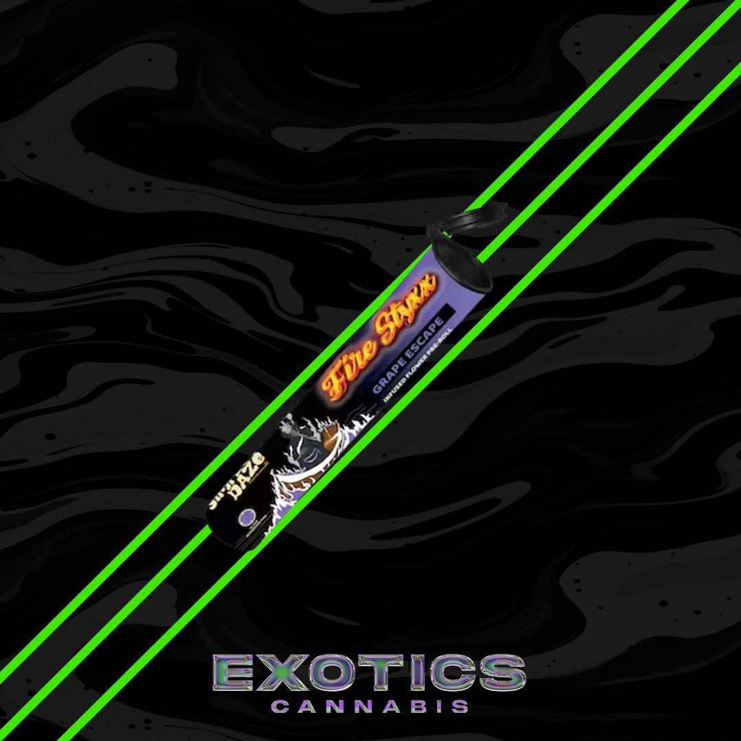 Fire Styxx - Grape Escape Infused Pre-roll