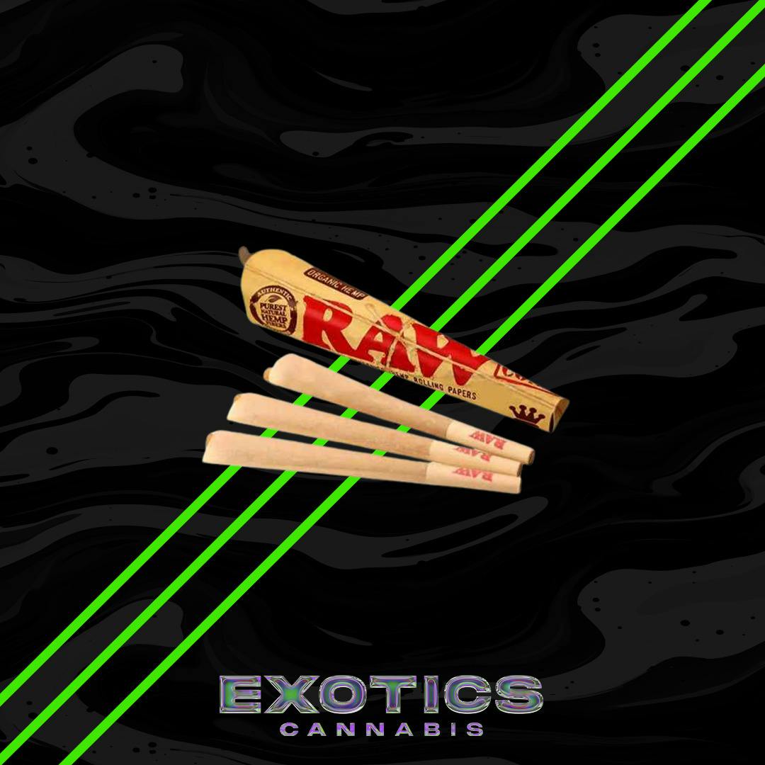 Raw - Ethereal Cones King Size 3 Pack