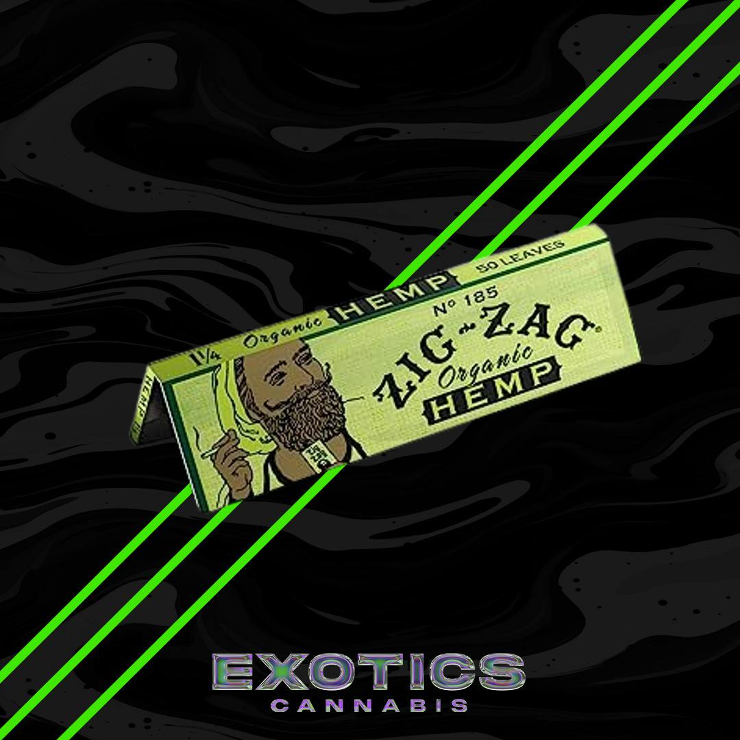 Zig Zag - Unbleached 1 1/4