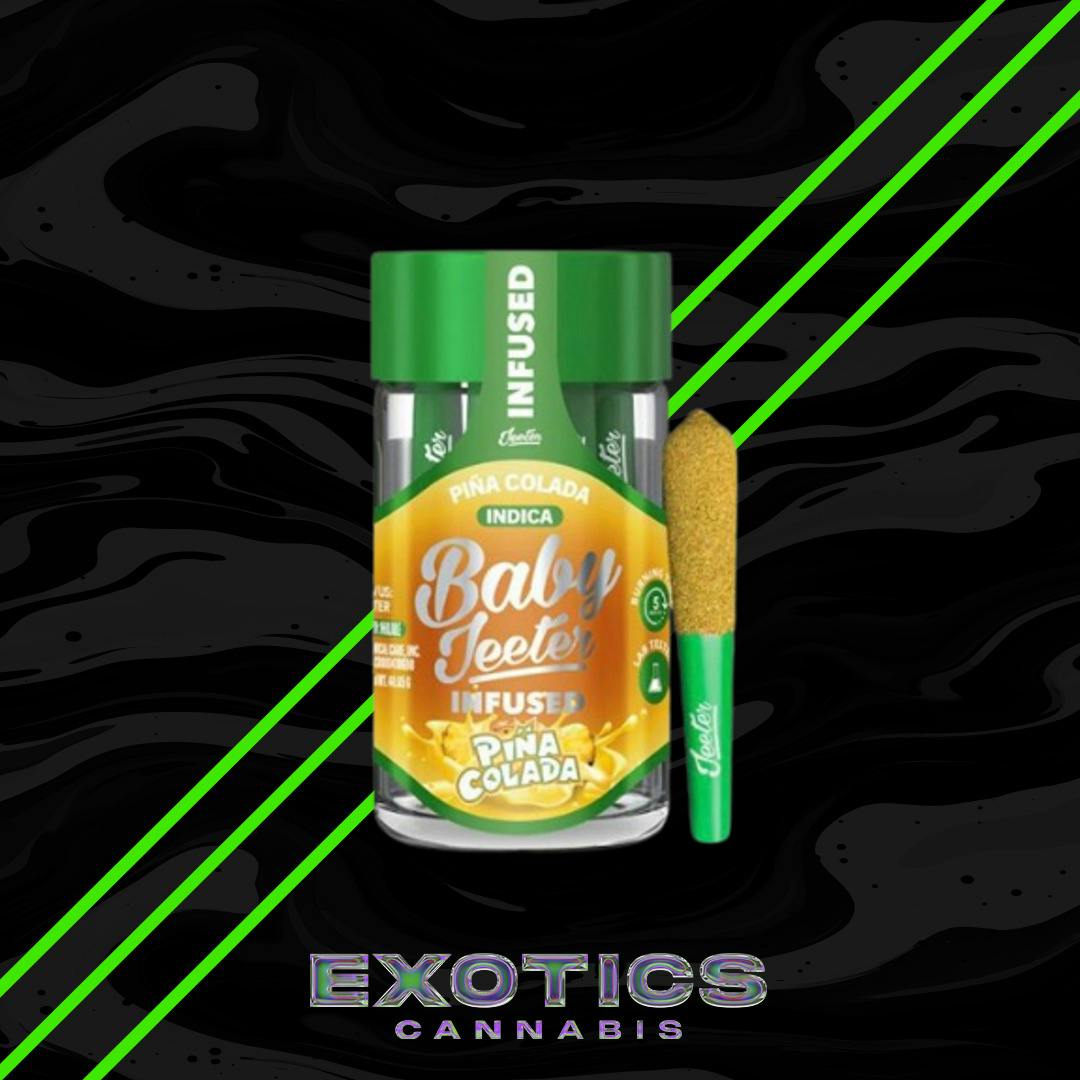Baby Jeeter - Piña Colada Infused (5x.5g) Pack Pre-rolls