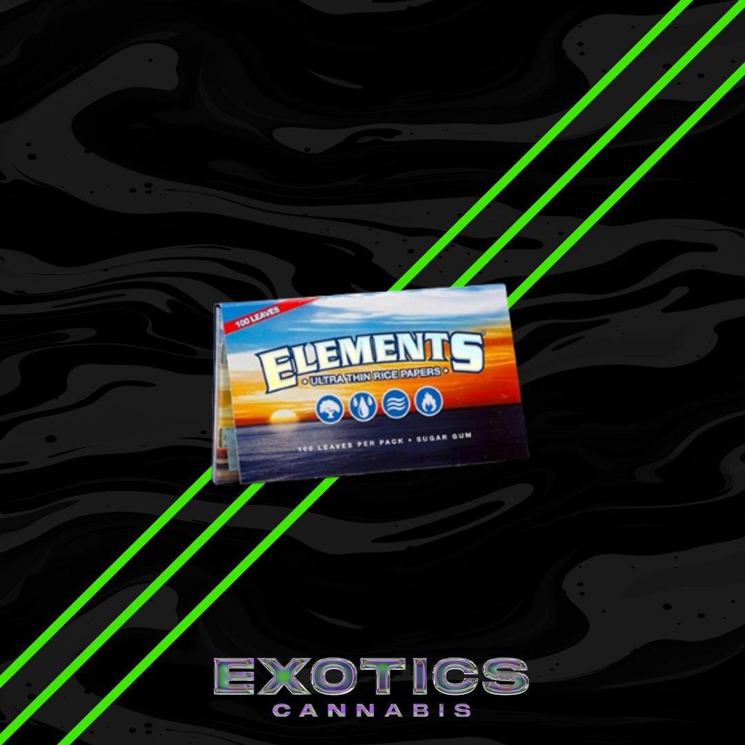 Elements - King Size Wide Ultra Thin Papers