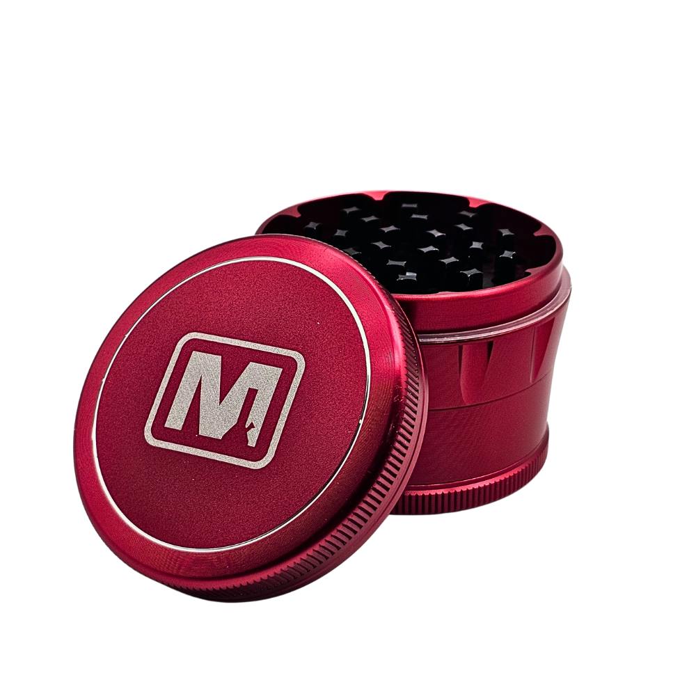 4-Piece Solid Bolt Grinder - Red