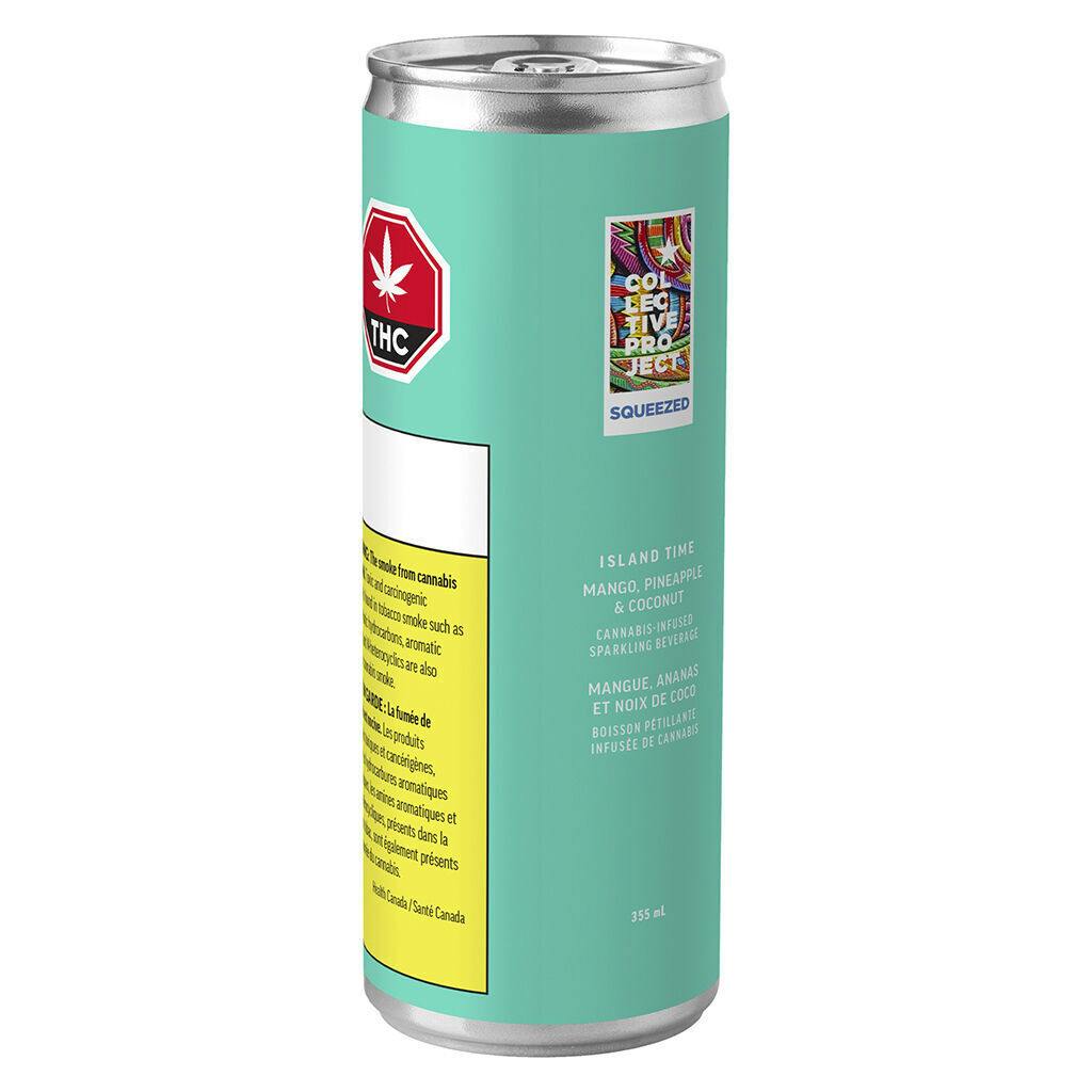 Island Time (Mango Pineapple & Coconut) Sparkling Juice - 355ml