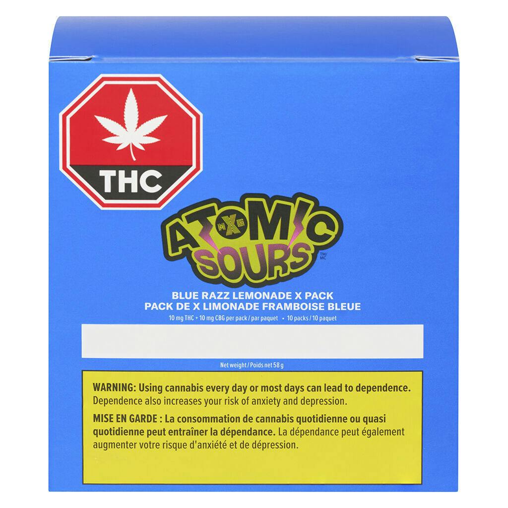 Blue Razz Lemonade Gummies X Pack - 10x1 Pack