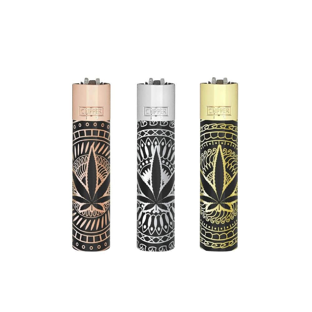 Lighters - Metal Premium - Leaves