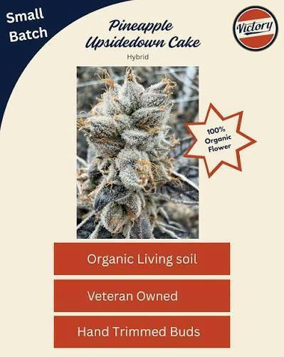 Victory Pineapple Upside Down Cake Flower 3.5g (REC)