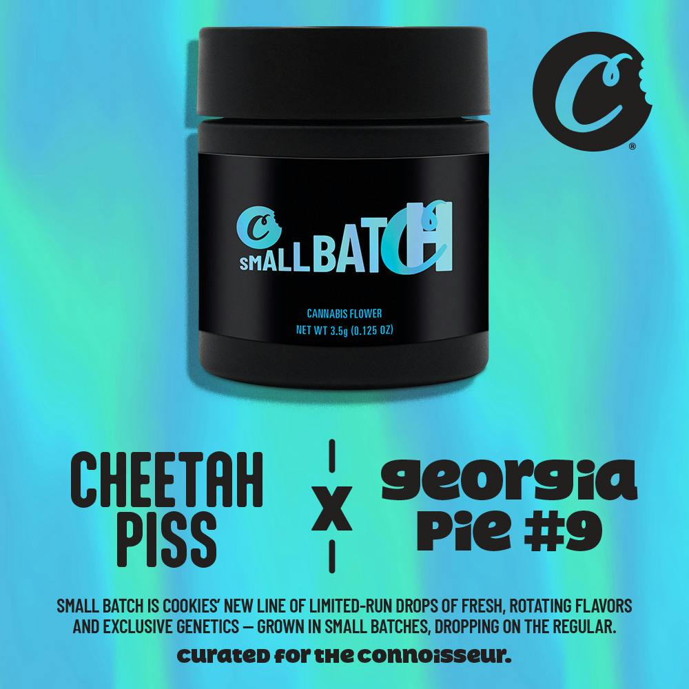 Cookies Cheetah Piss x Georgia Pie #9 Flower 3.5g (REC)
