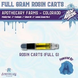 Golden Ghost Train Live Hash Rosin Cartridge - S 1G FH