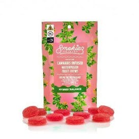 Watermelon Hybrid Fruit Chews - 1000mg THC - Smokiez