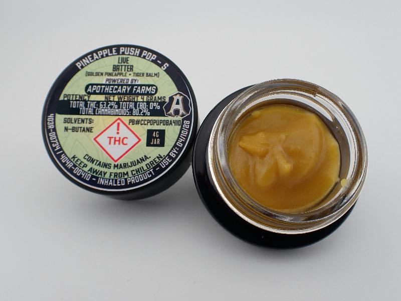 Pineapple Push Pop Batter Baller - S 4G