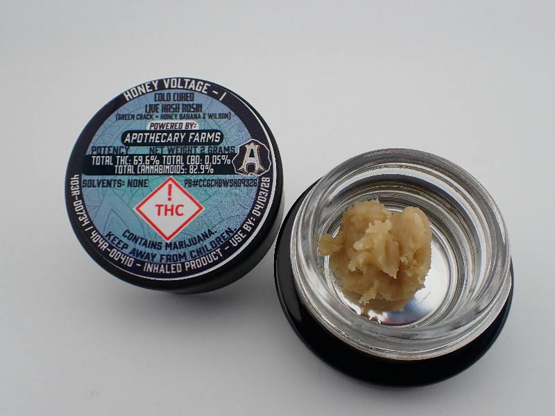 Honey Voltage Live Hash Rosin - I 2G