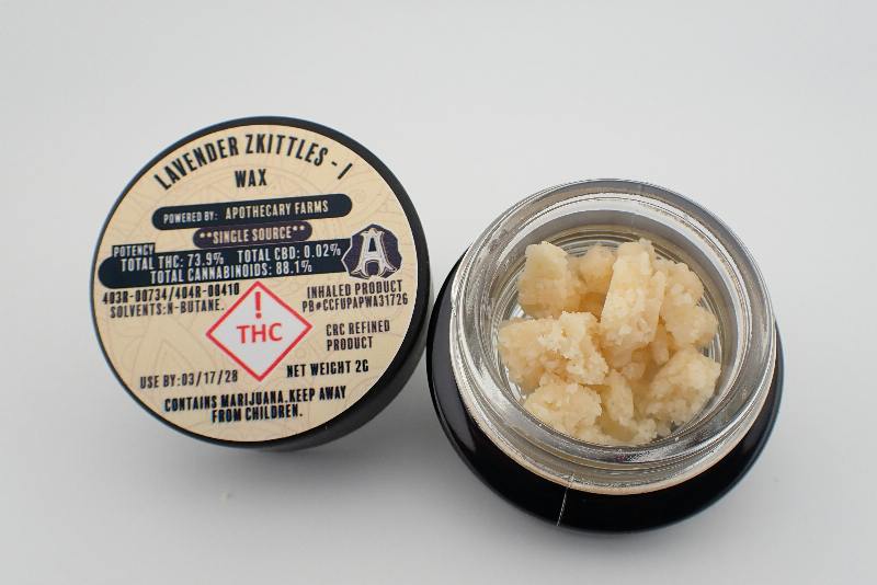 Lavender Zkittles Wax - I 2G
