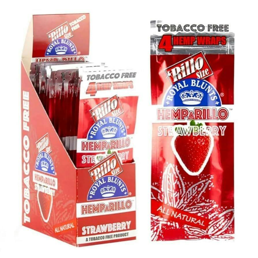 4pk Strawberry Flavored Hemp Wraps