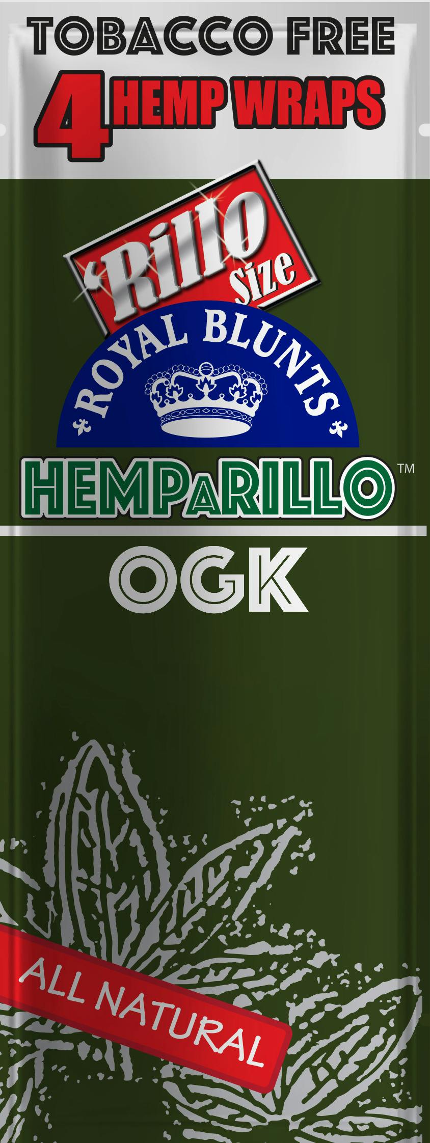 4pk OGK Flavored Hemp Wraps