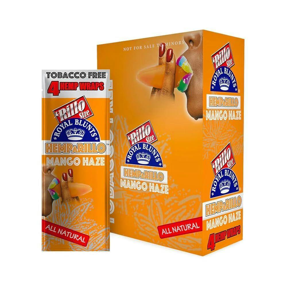 4pk Mango-Haze Flavored Hemp Wraps