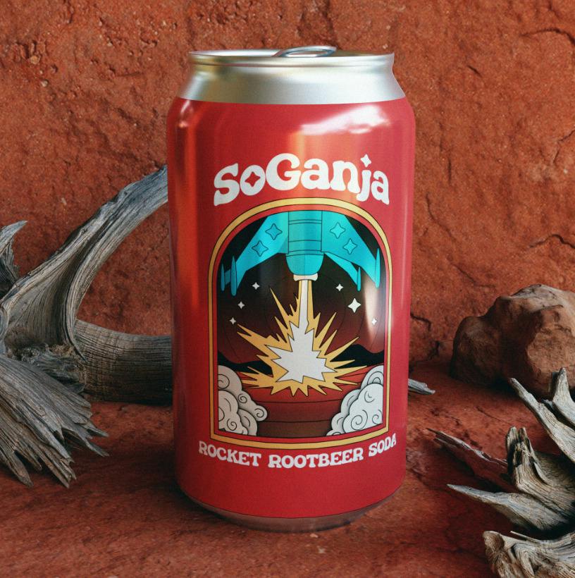 Rocket Rosin Rootbeer | Rosin Infused Soda