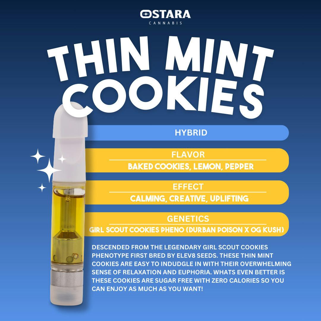 Thin Mint Cookies | Distillate Cart cannabis product