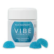 Blue Raspberry | Solventless Vegan Gummies | 100mg (10pcs)