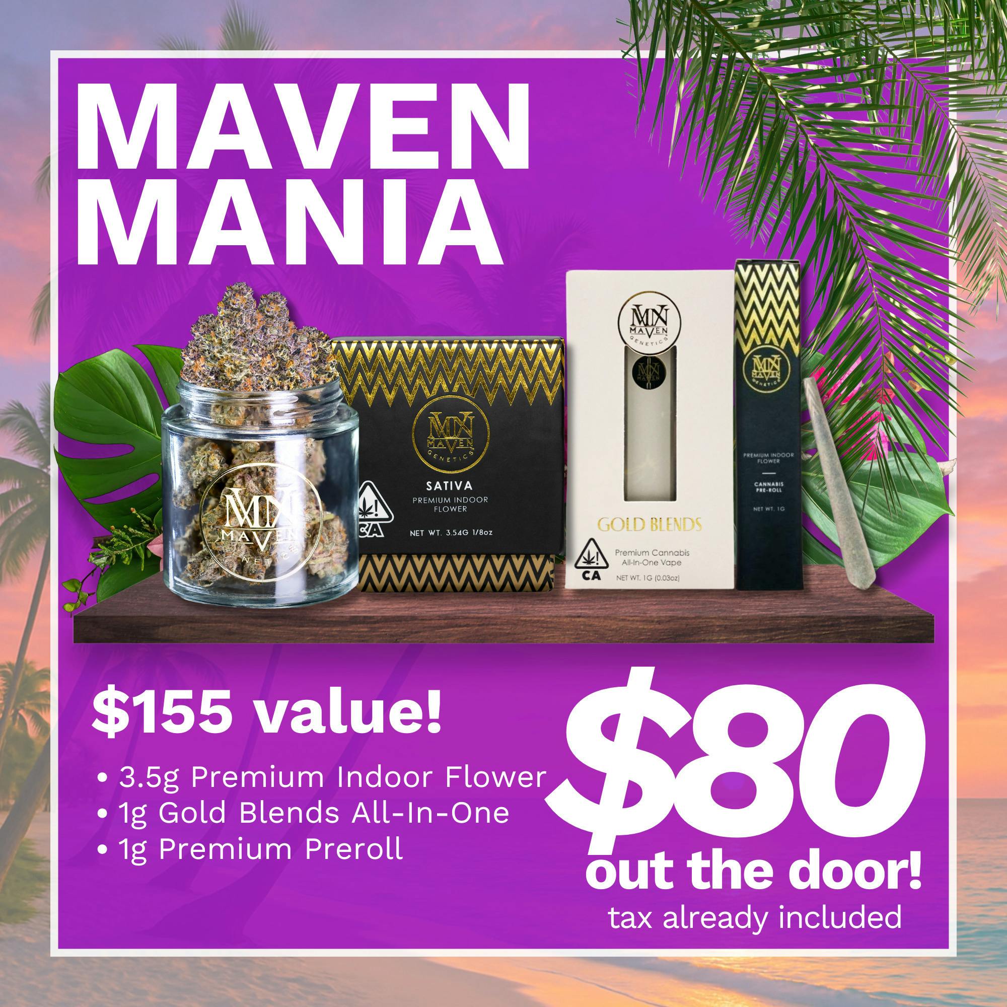 Maven Mania Bundle - $80 OTD