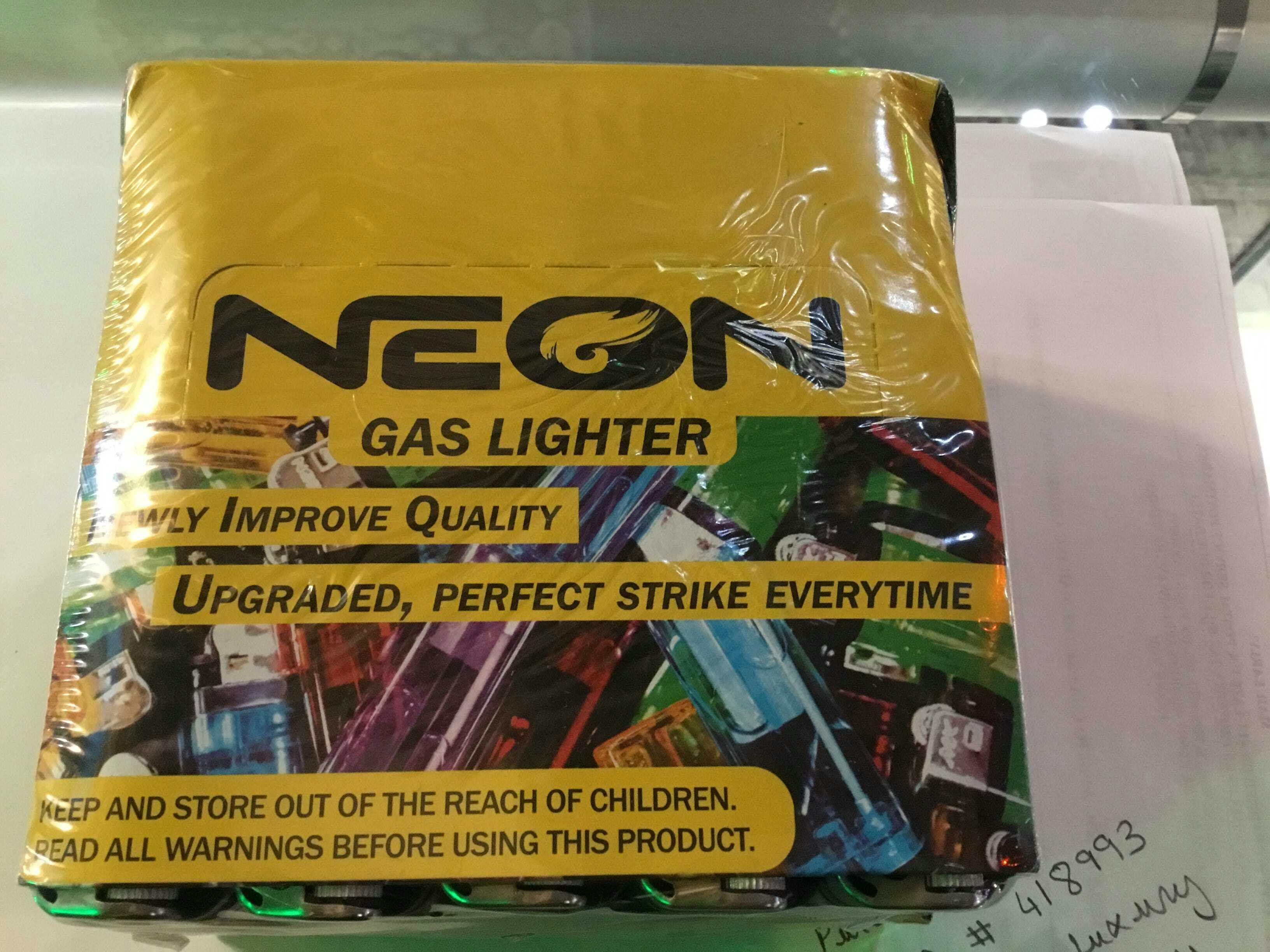 NEON GAS lighter $1 - Neon Gas lighter
