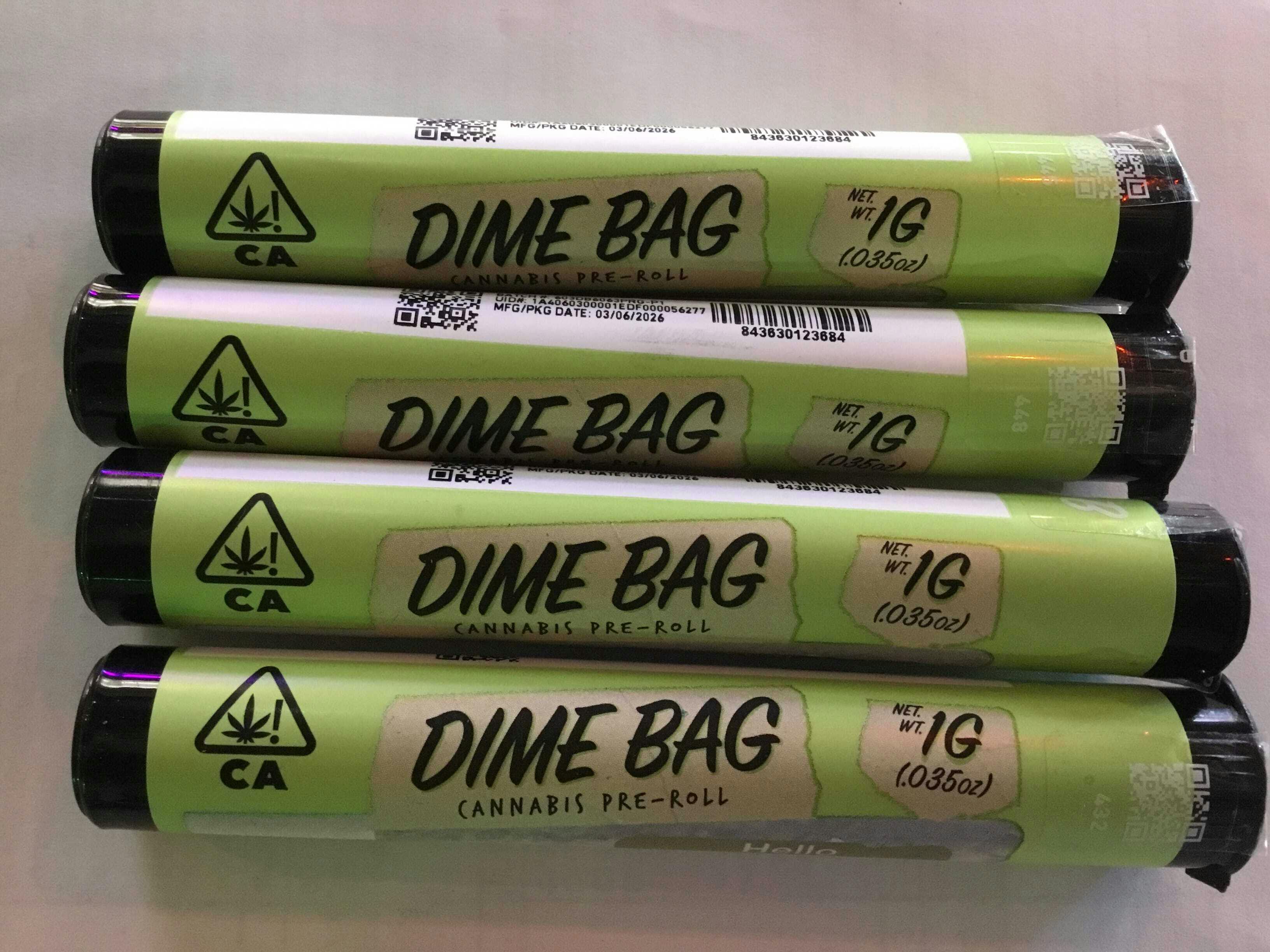 $7 State House prerolls - Blue power